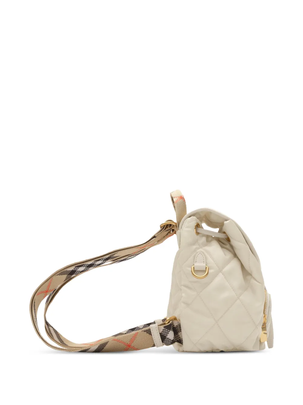 Burberry Mini Horseshoe Backpack​ - Neutrals 