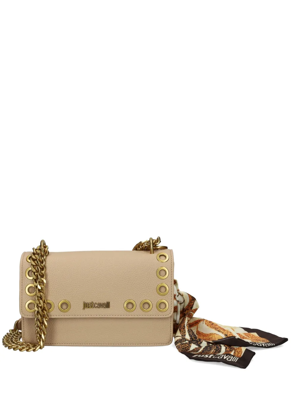 Just Cavalli chain-strap shoulder bag - Toni neutri