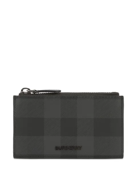 Burberry 格纹拉链卡夹