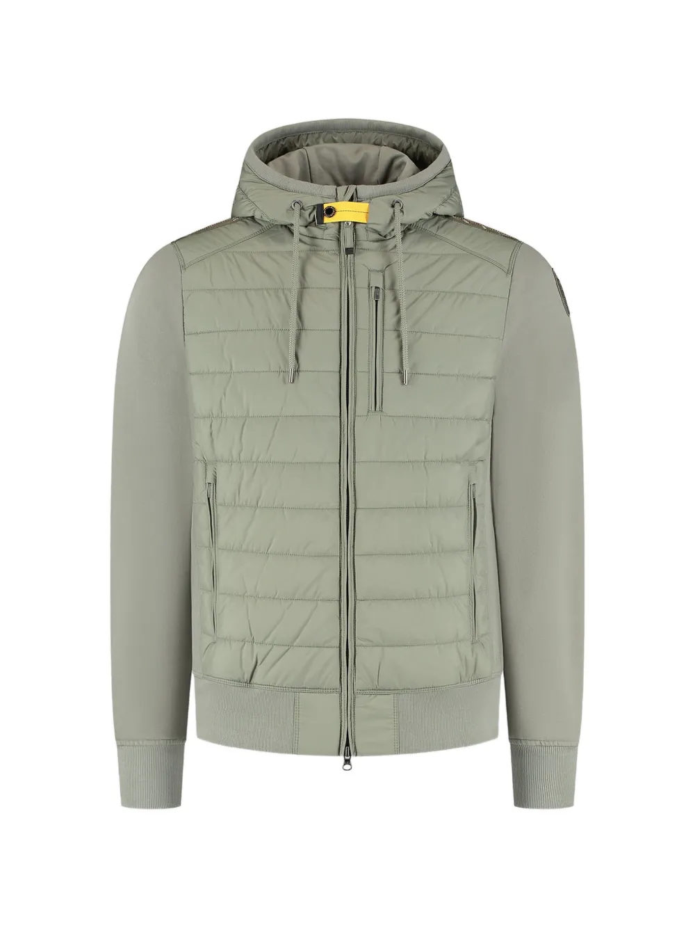 Parajumpers logo-patch padded jacket - Green