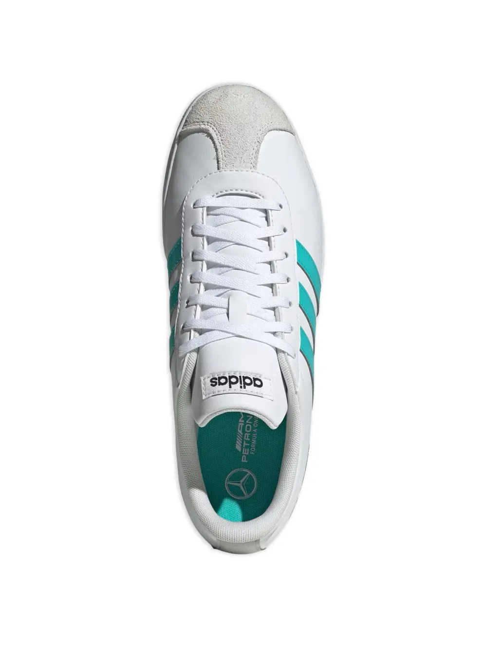 X Mercedes - Amg Petronas Formula One Tem Vl Striped Sneakers