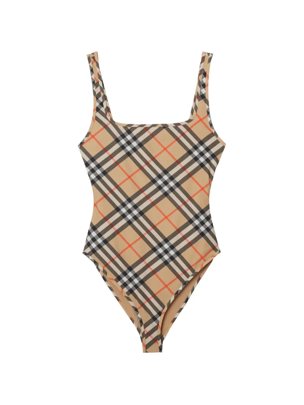 Burberry check swimsuit - Toni neutri