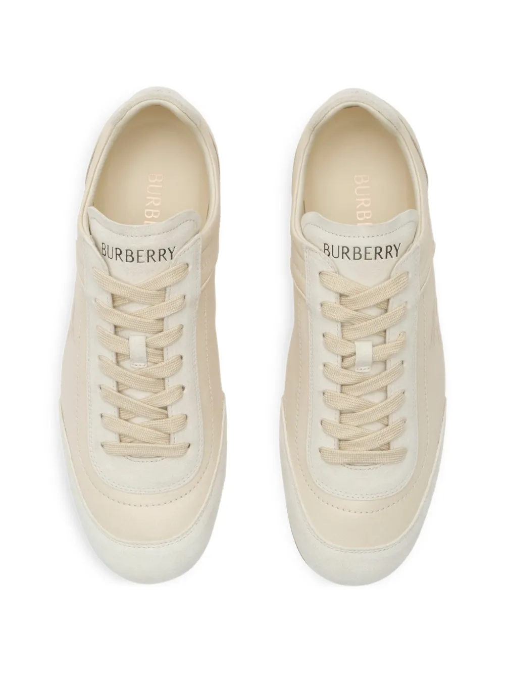 Burberry leather Knight Runner sneakers​ Beige