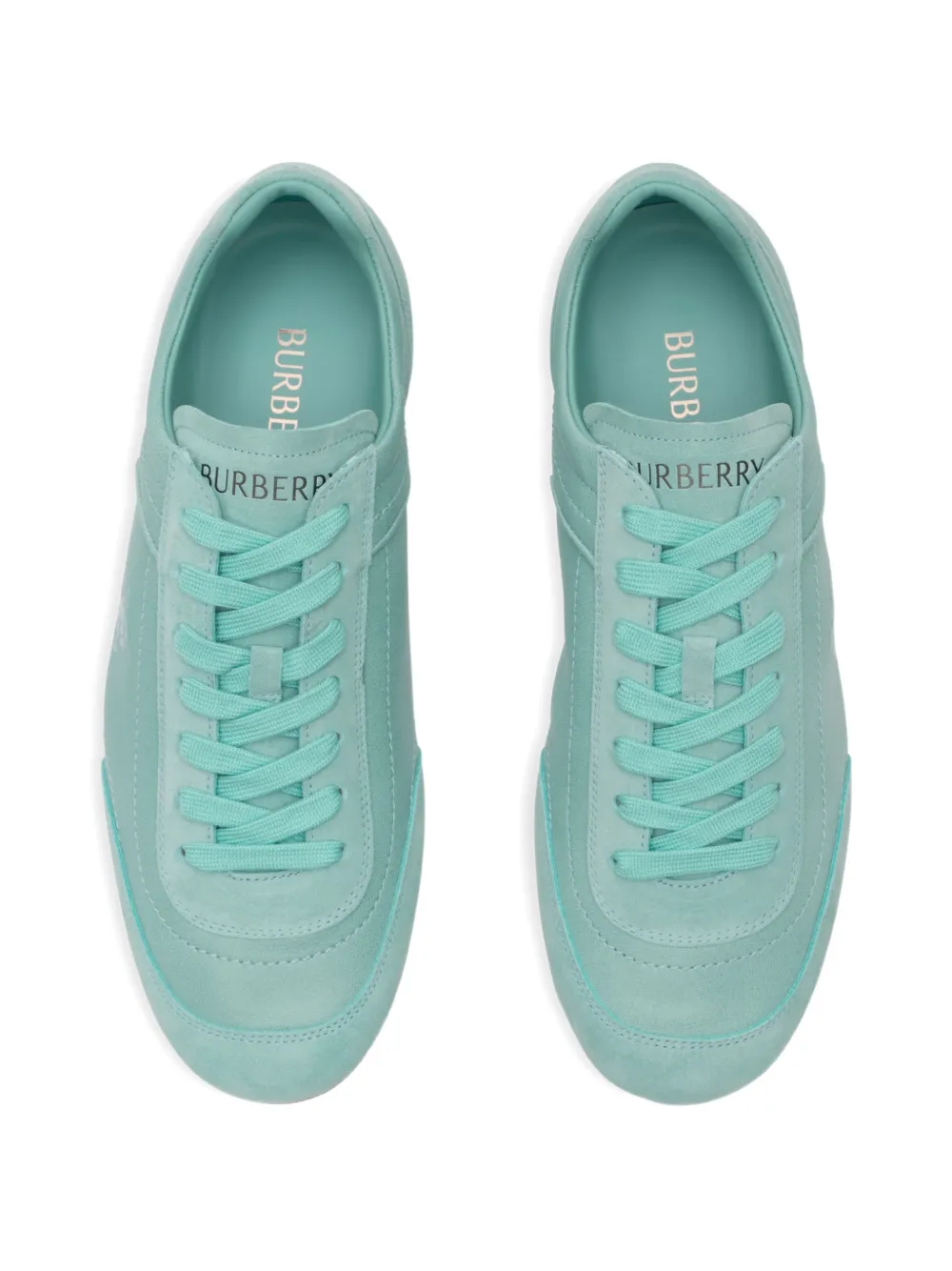 Burberry leather Knight Runner sneakers​ Blauw