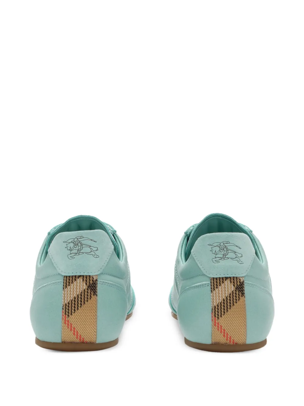 Burberry leather Knight Runner sneakers​ Blauw