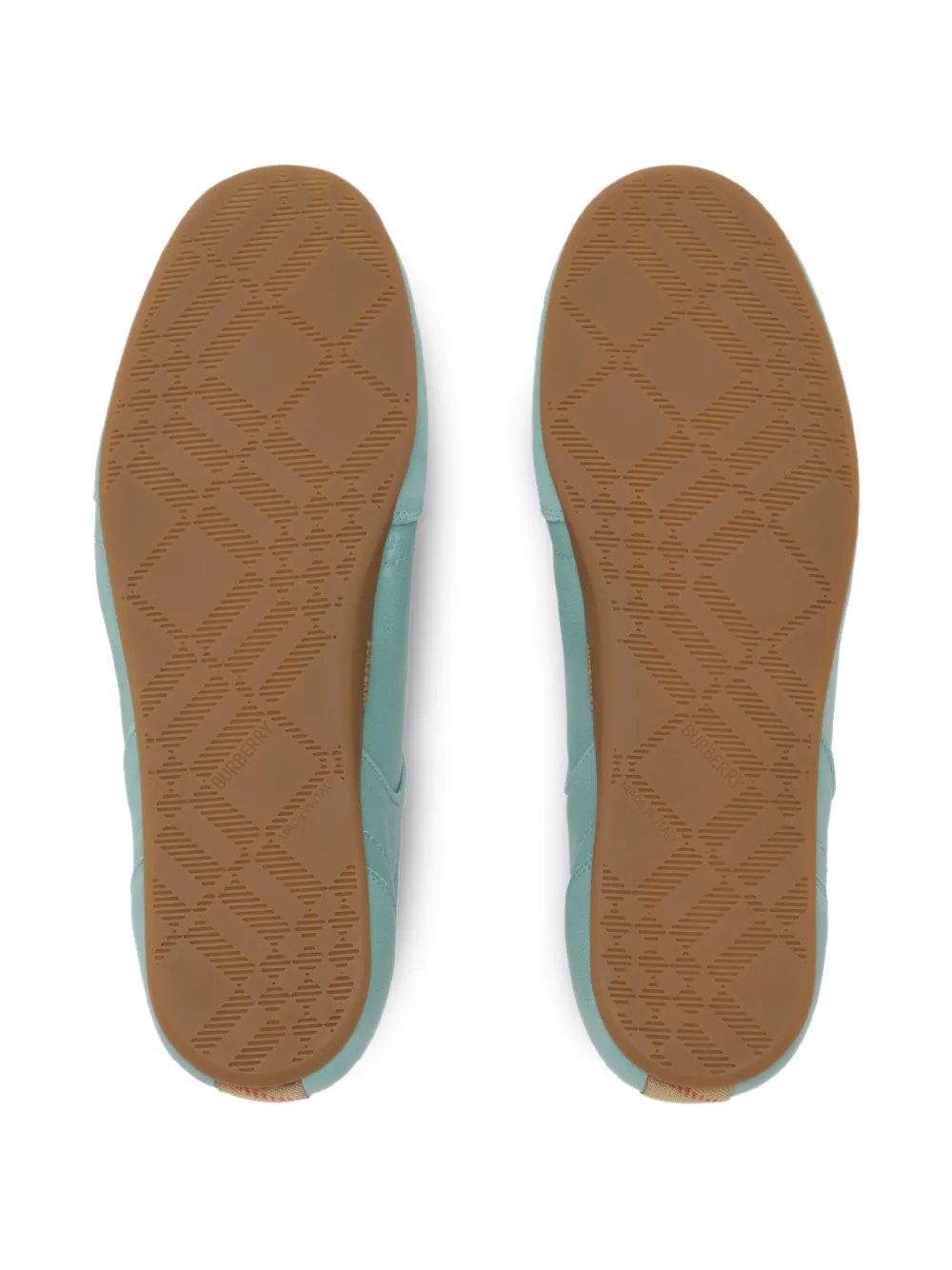 Burberry leather Knight Runner sneakers​ Blauw