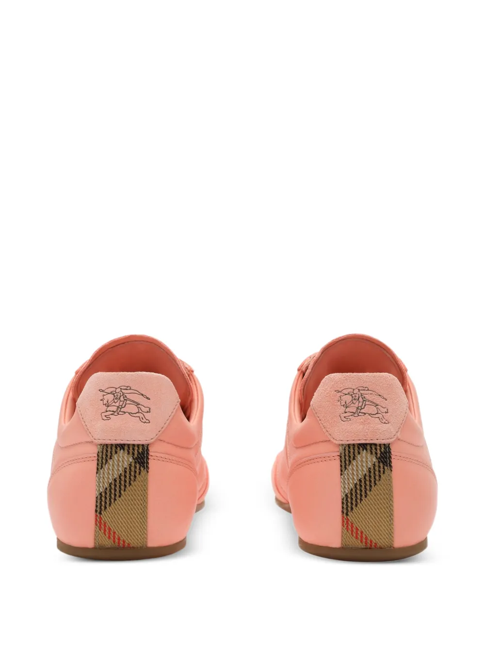 Burberry leather Knight Runner sneakers​ Roze