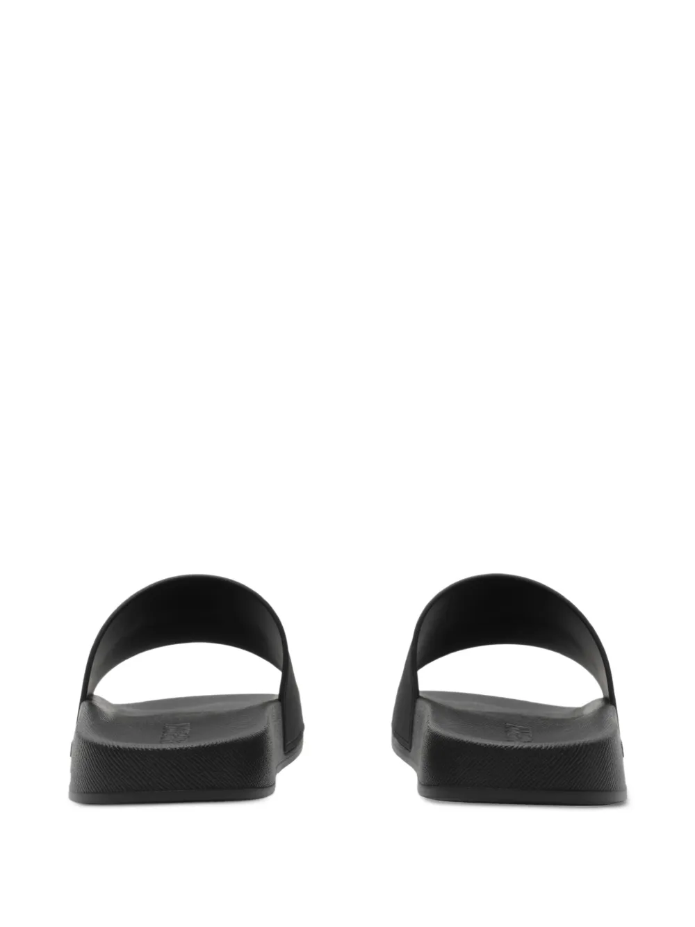 Burberry logo slides Zwart