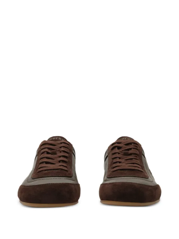 Burberry Leather Knight Runner sneakers​ | Brown | FARFETCH