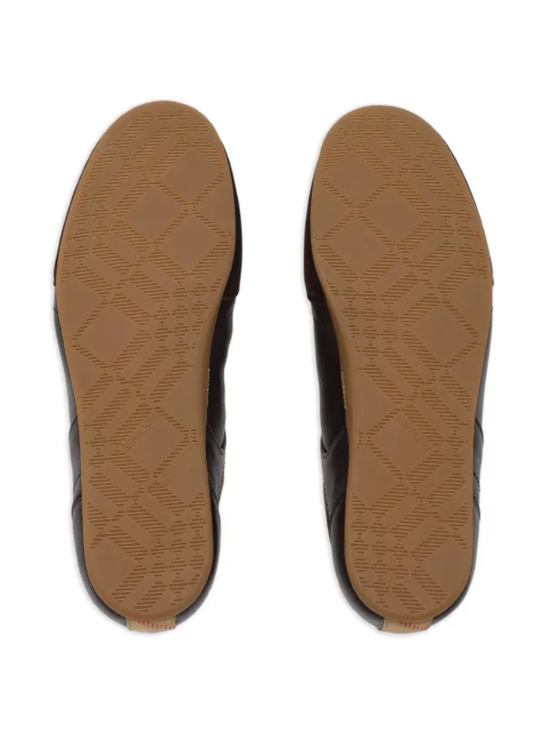 Burberry Leather Knight Runner sneakers​ | Brown | FARFETCH
