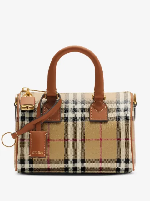 Burberry bolsa bowling Check mini