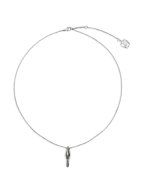 Burberry Duck Necklace in Silver