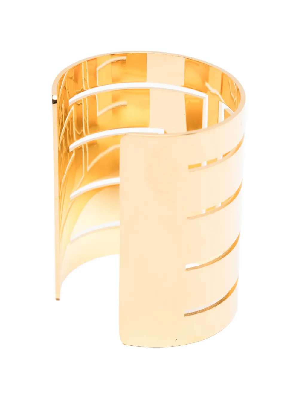  Elisabetta Franchi Cut-out Cuff Bracelet - Gold 