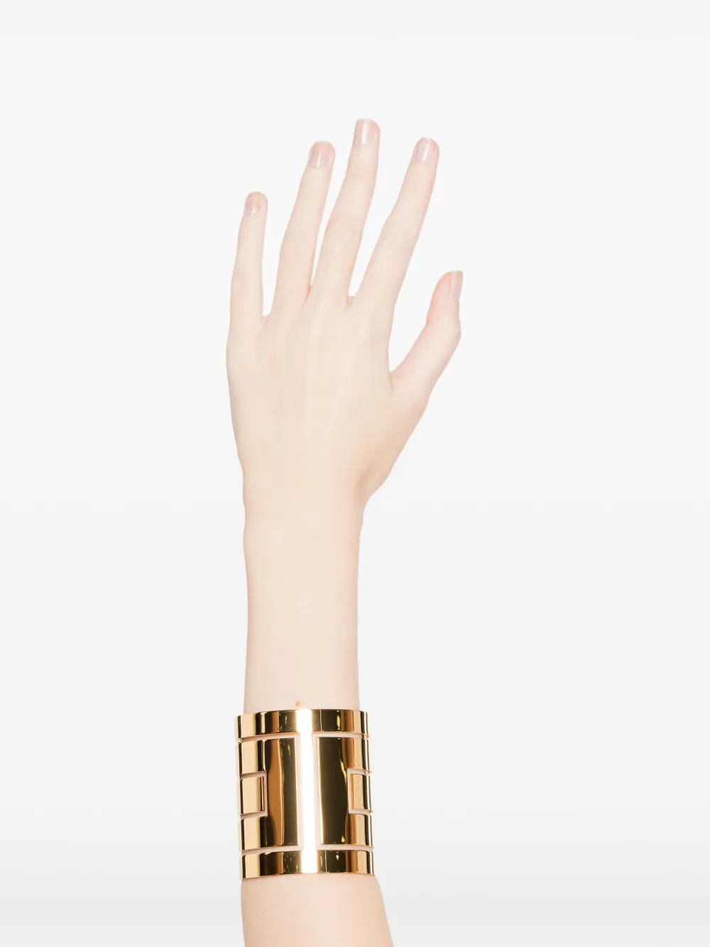  Elisabetta Franchi Cut-out Cuff Bracelet - Gold 
