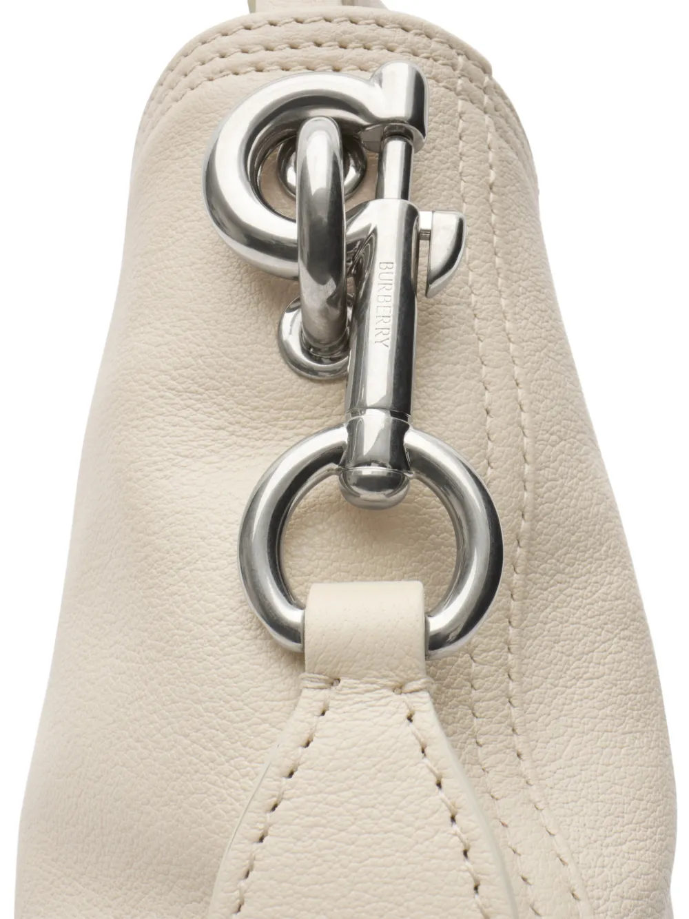 Burberry B Clip mini-bucket-tas Beige