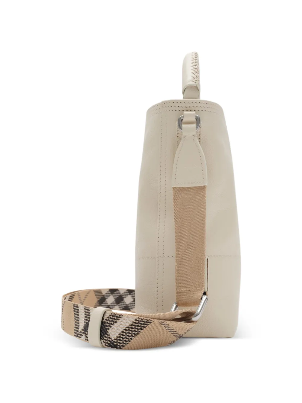 Burberry Mini B Clip Buck​et Bag - Neutrals 