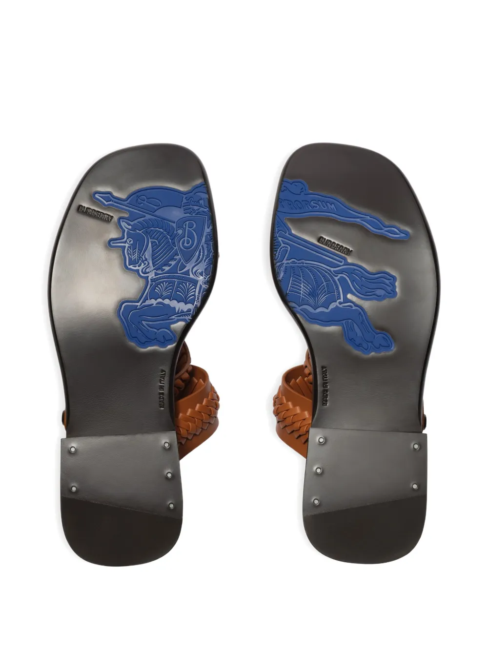 Burberry leather Baez sandals​ Beige