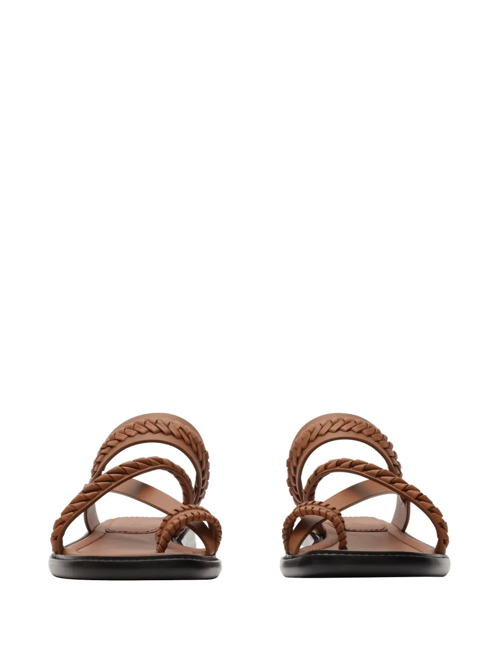 Burberry leather Baez sandals​ Beige