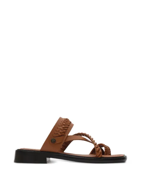 Burberry leather Baez sandals​