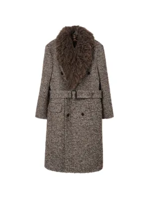Burberry（バーバリー）メンズ ダブルコート - FARFETCH