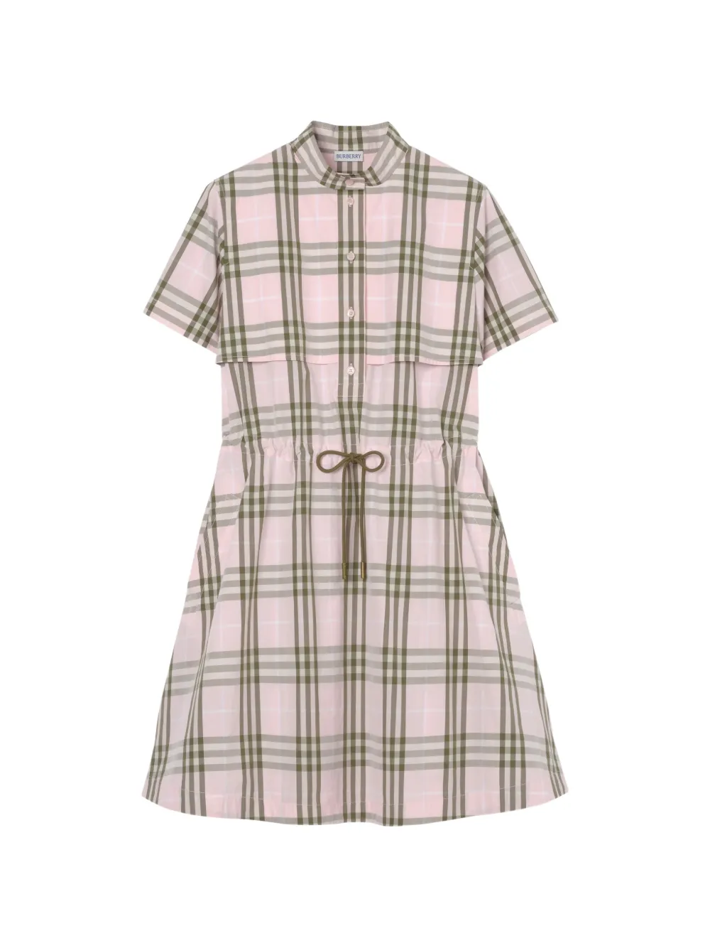 Burberry check cotton dress - Rosa