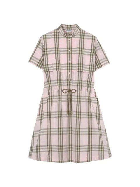 Burberry check cotton dress