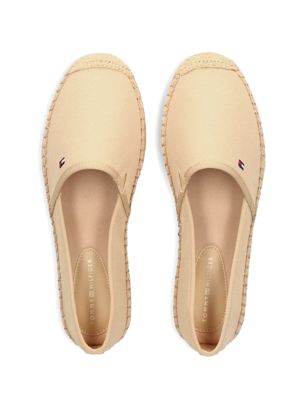 Tommy Hilfiger Geweven espadrilles Beige