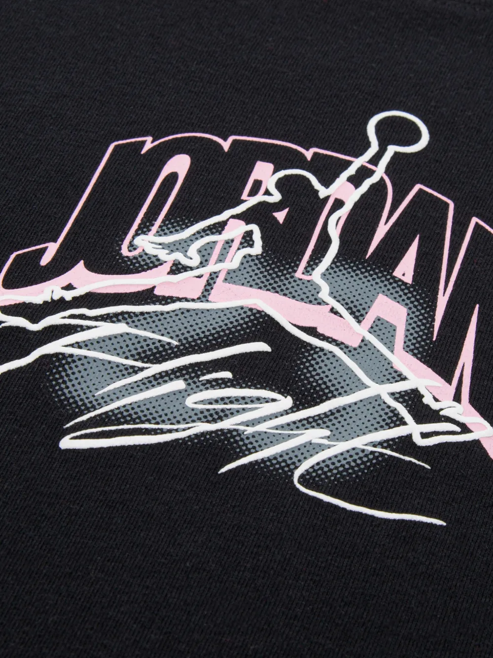 Jordan Kids T-shirt met grafische print Zwart