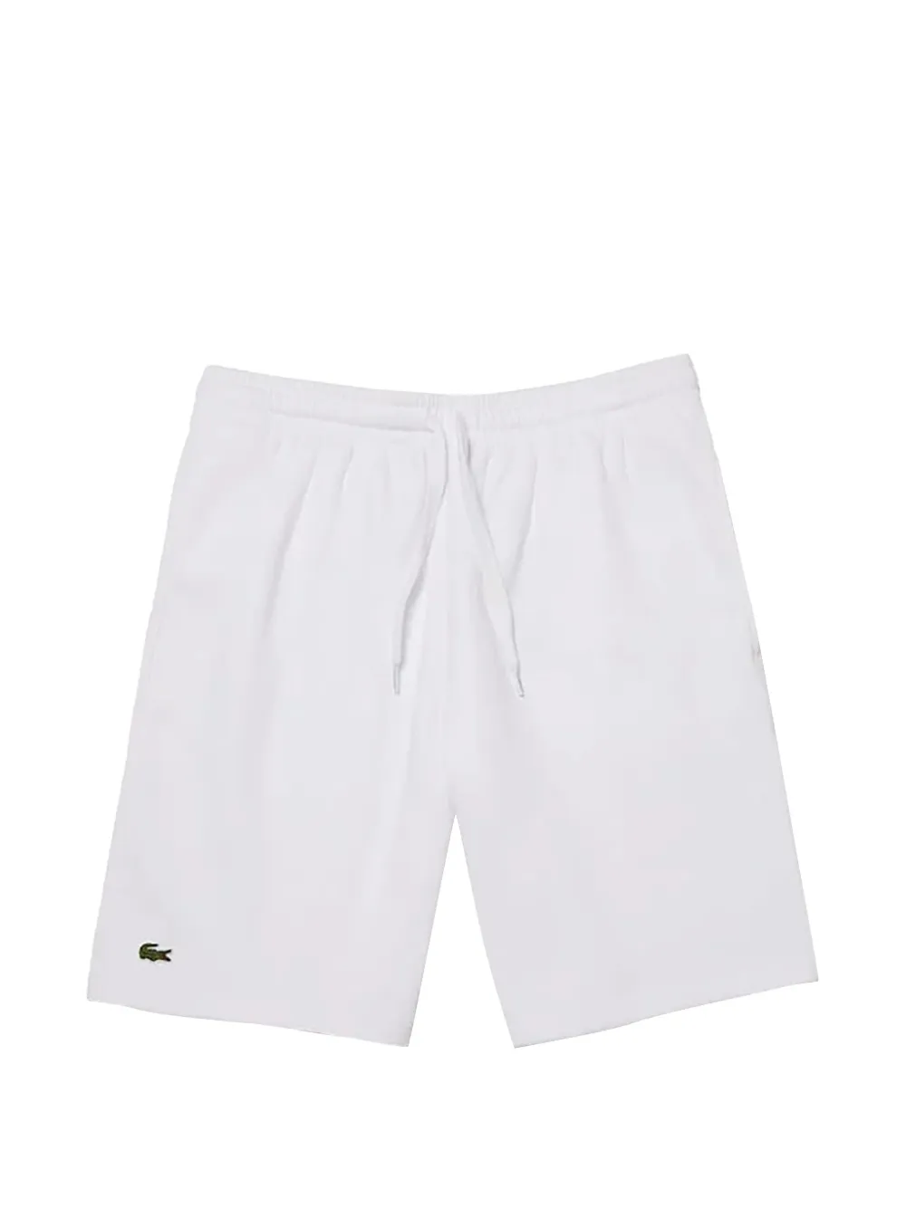 Lacoste tennis fleece track shorts - Weiß
