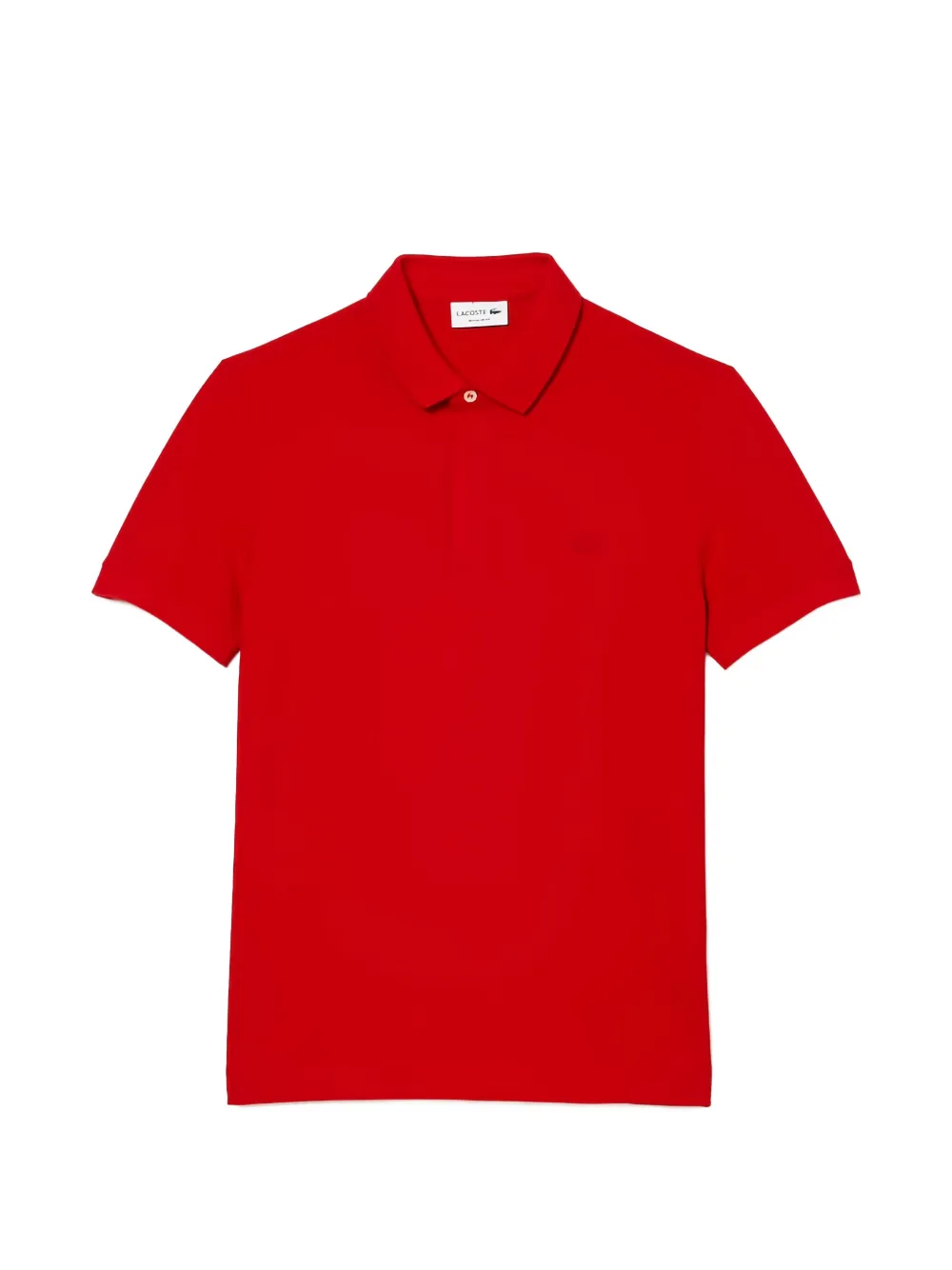 Lacoste regular fit pique polo - Rosso