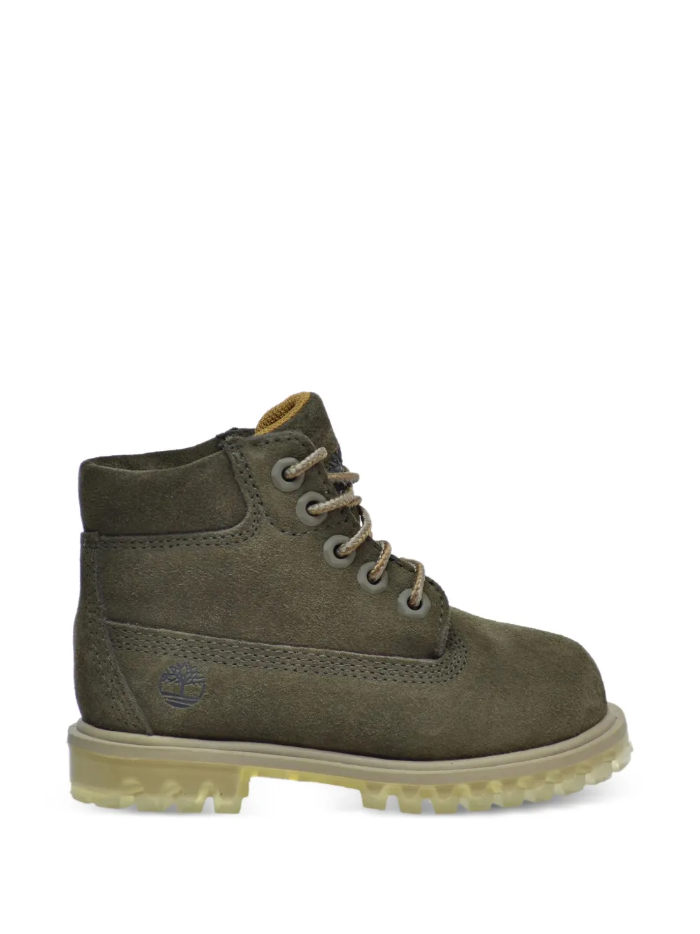 Timberland Kids Waterproof suède laarzen Groen