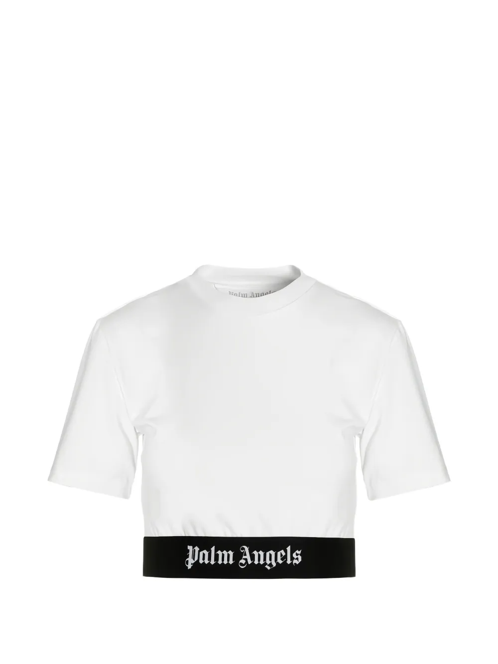 Palm Angels logo-detail t-shirt - Bianco