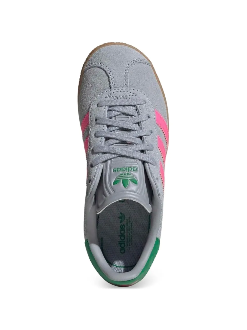 adidas Gazelle C sneakers met drie strepen Grijs