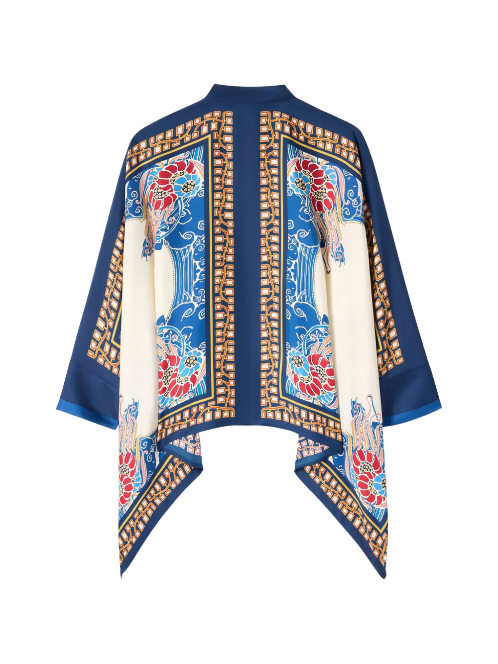  La Doublej Printed Foulard Shirt - Blue 