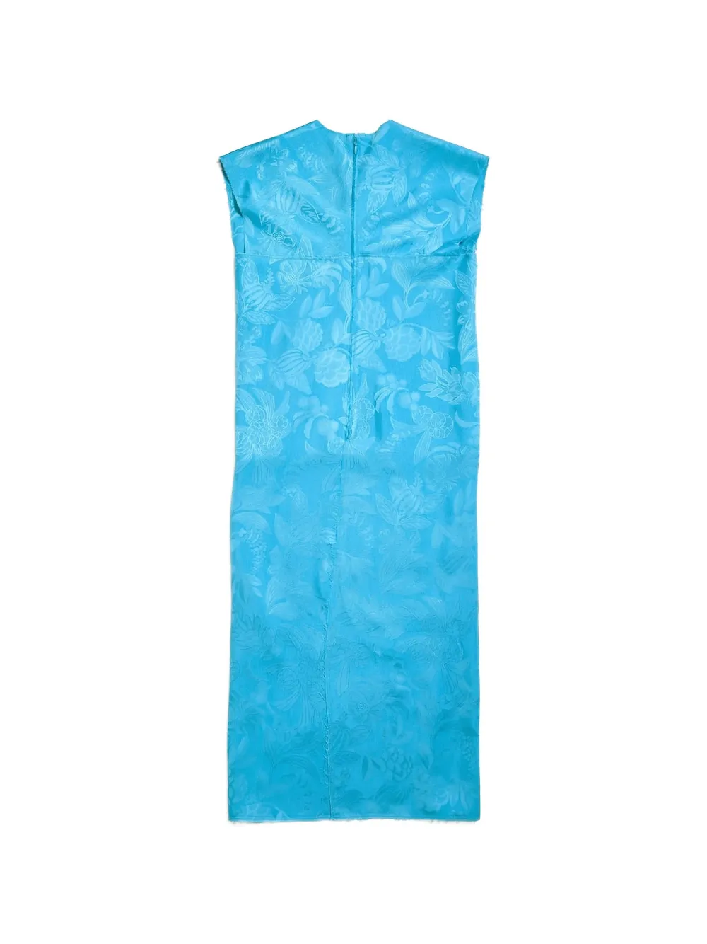  Balenciaga Patterned Mini Dress - Blue 