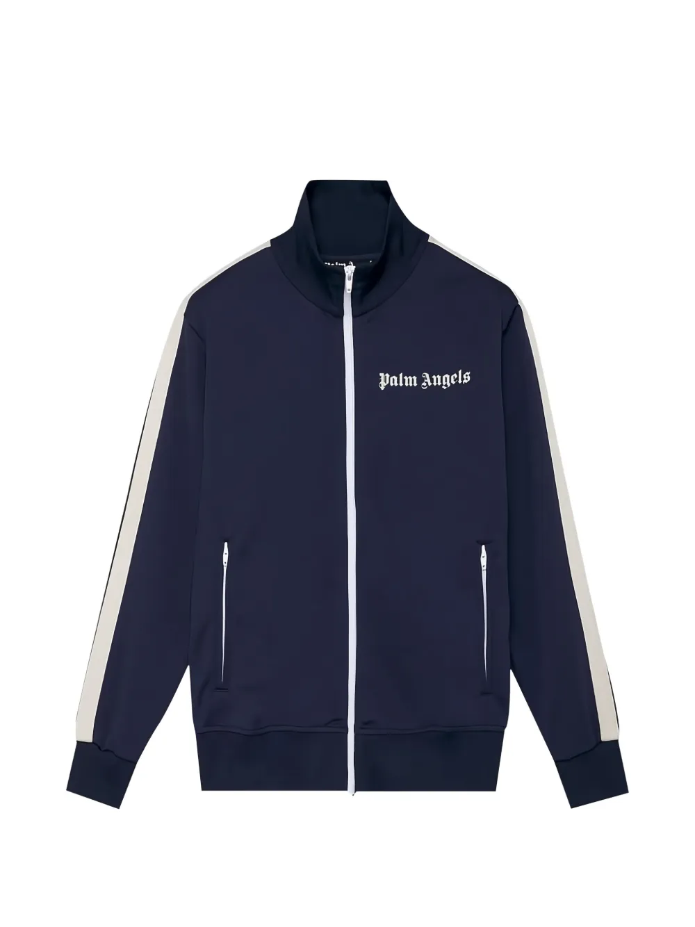 Palm Angels stripe-detail sweat - Blu