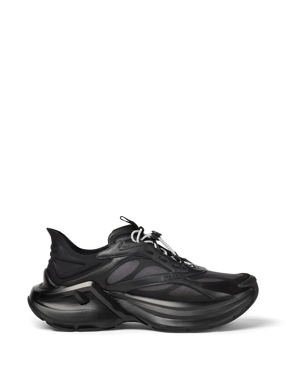 FENDI F-Light lace-up sneakers - Nero