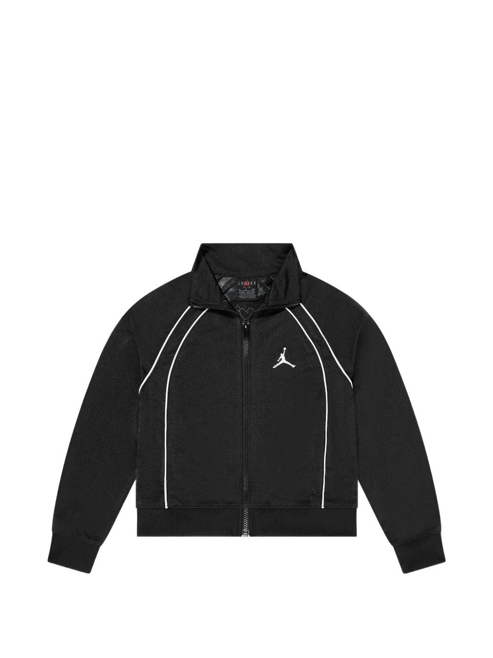 Jordan Kids Love Is In The Air heart-graphic zipped jacket - Nero
