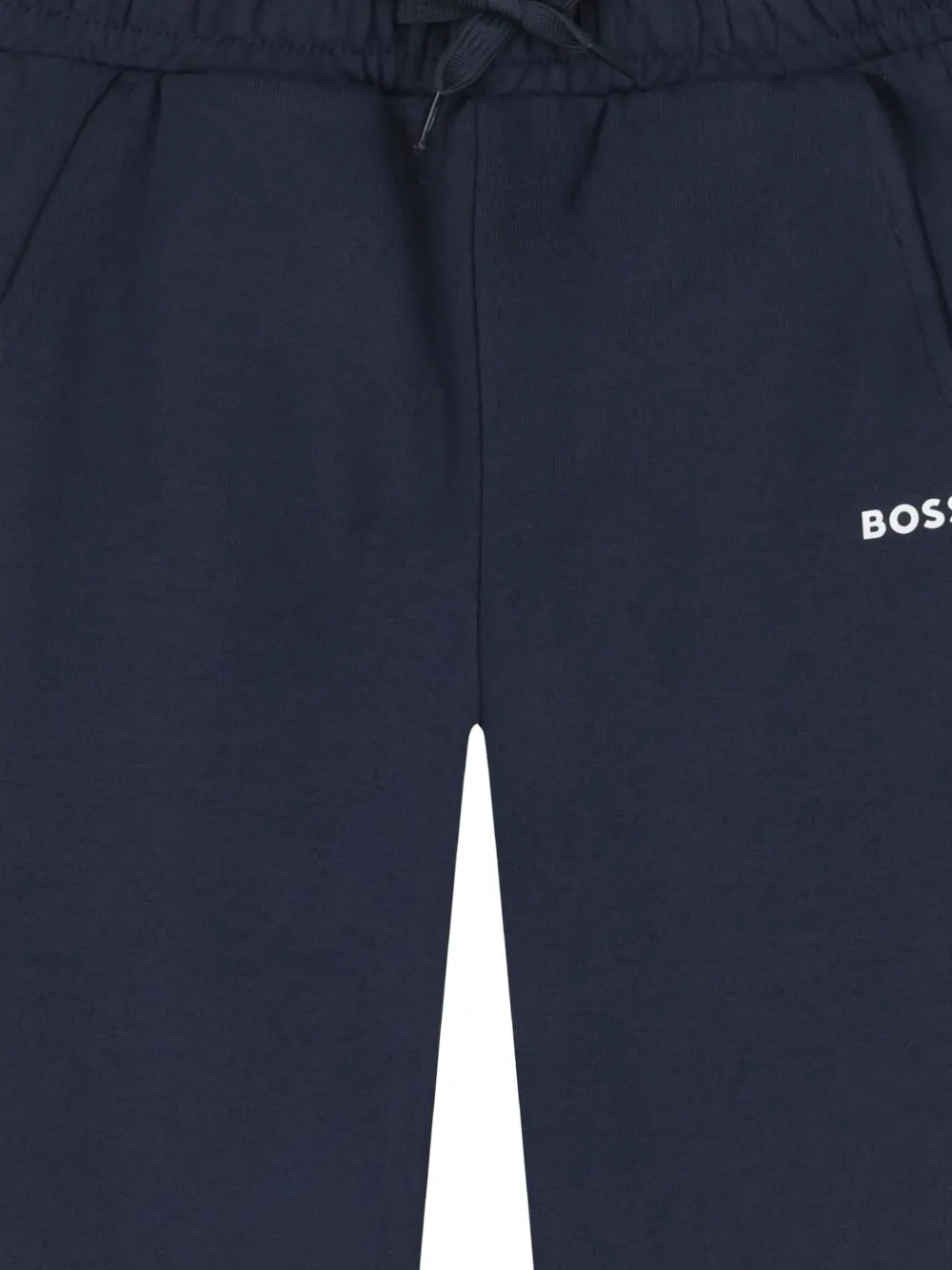 BOSS Kidswear Trainingsbroek met colourblocking Blauw