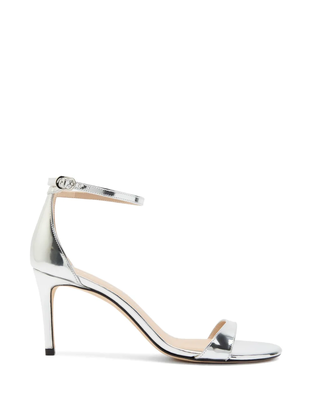 Stuart Weitzman Nudist II ankle-strap sandals Zilver