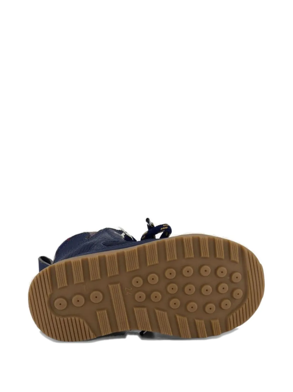 DSQUARED2 KIDS Laarzen met vlakken en tartan ruit Blauw