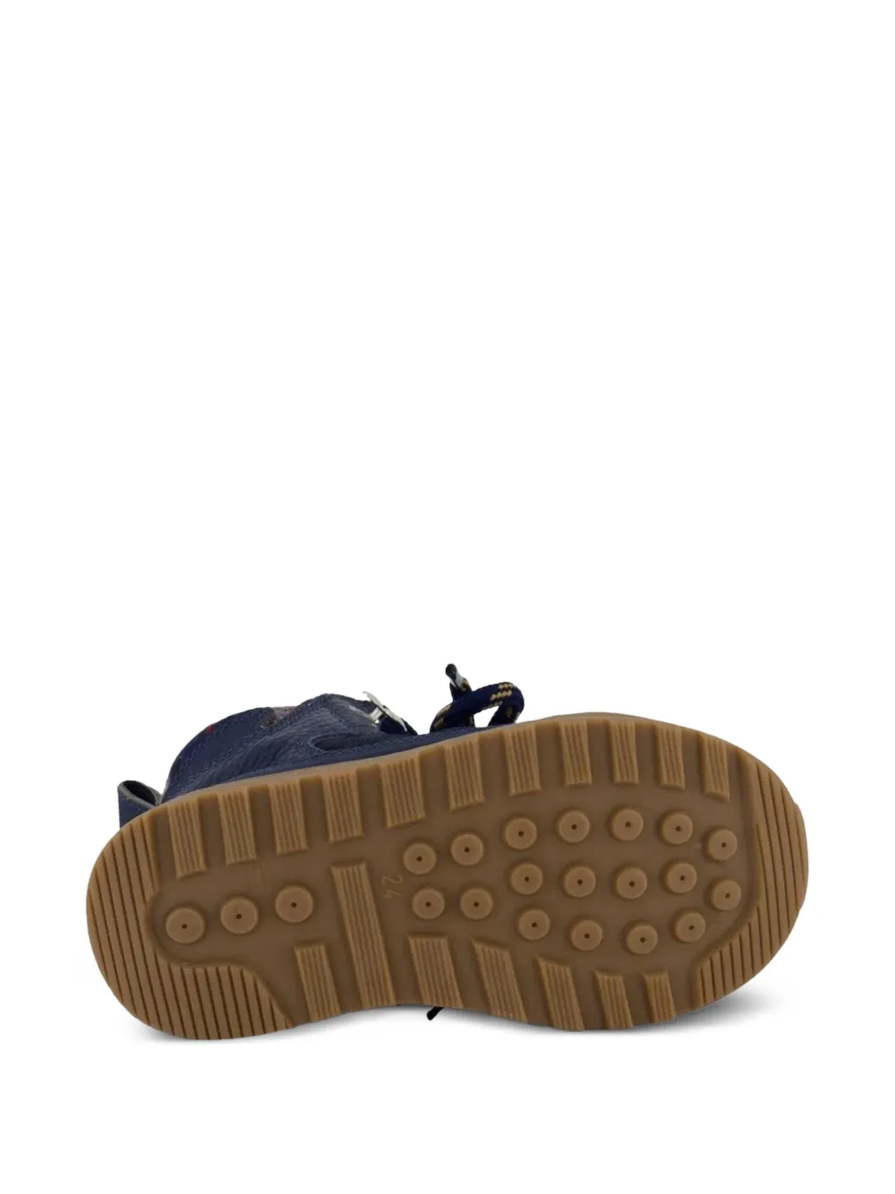  Dsquared2 Kids Tartan Panelled Boots - Blue 