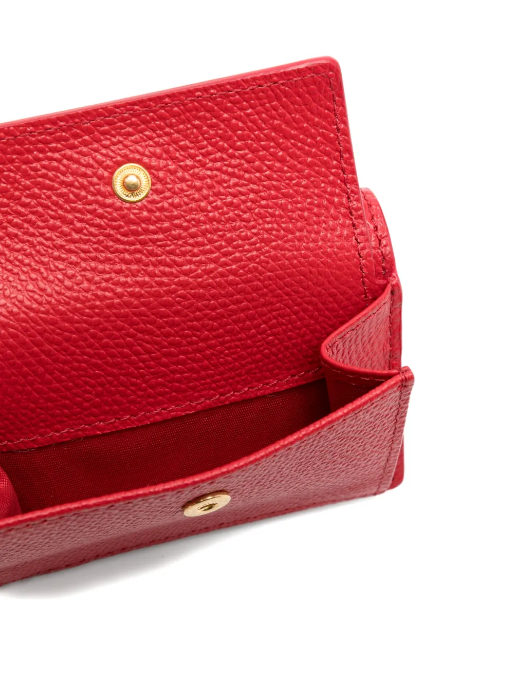 Valentino Garavani Portemonnee met V-logo Rood
