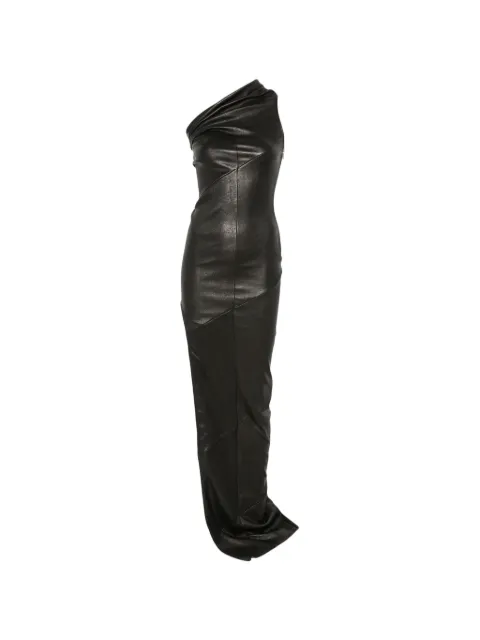 Rick Owens Athena one-shoulder maxi dress