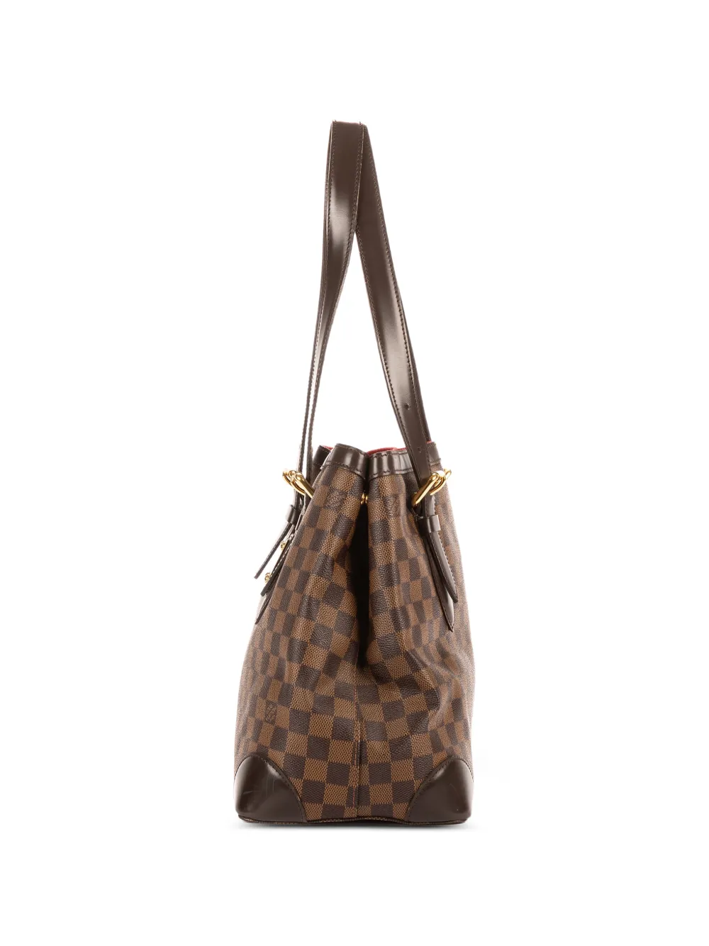Louis Vuitton Pre-Owned 2009 Hampstead MM schoudertas Bruin