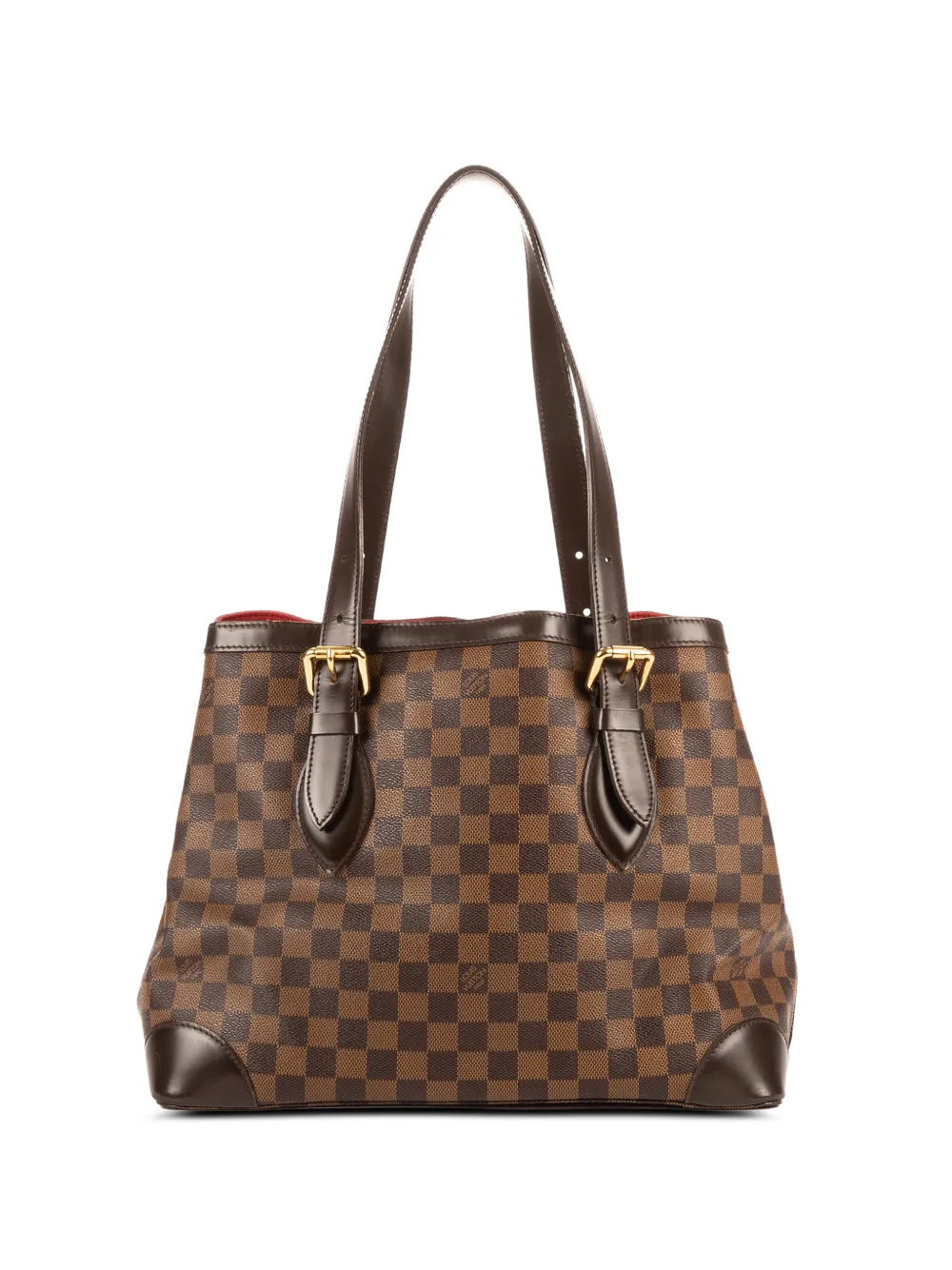 Louis Vuitton Pre-Owned 2009 Hampstead MM schoudertas Bruin