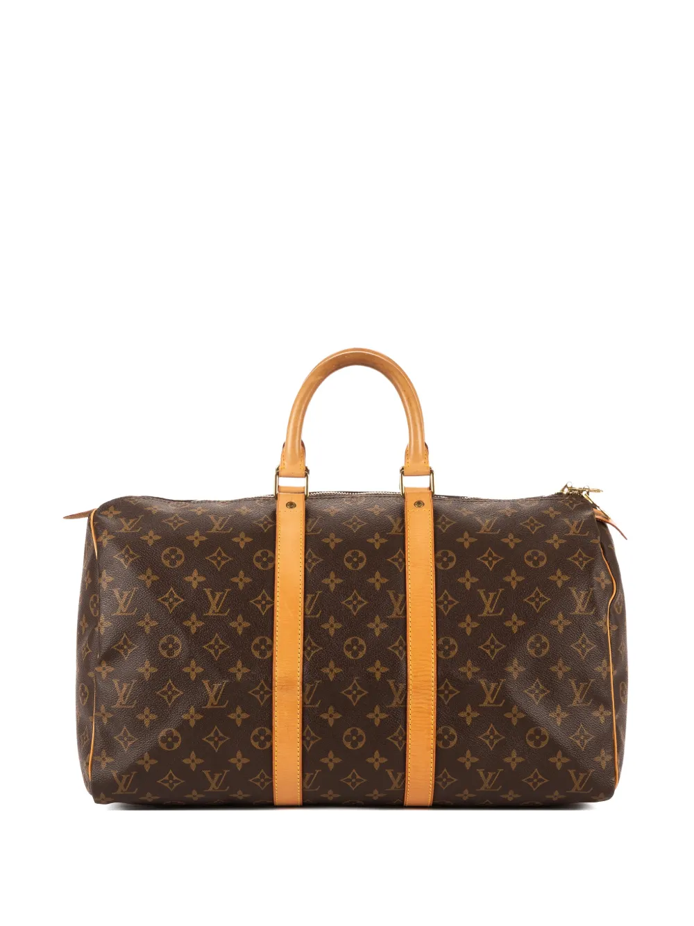 Louis Vuitton Pre-Owned 45 Keepall monogram-canvas tote bag - Marrone
