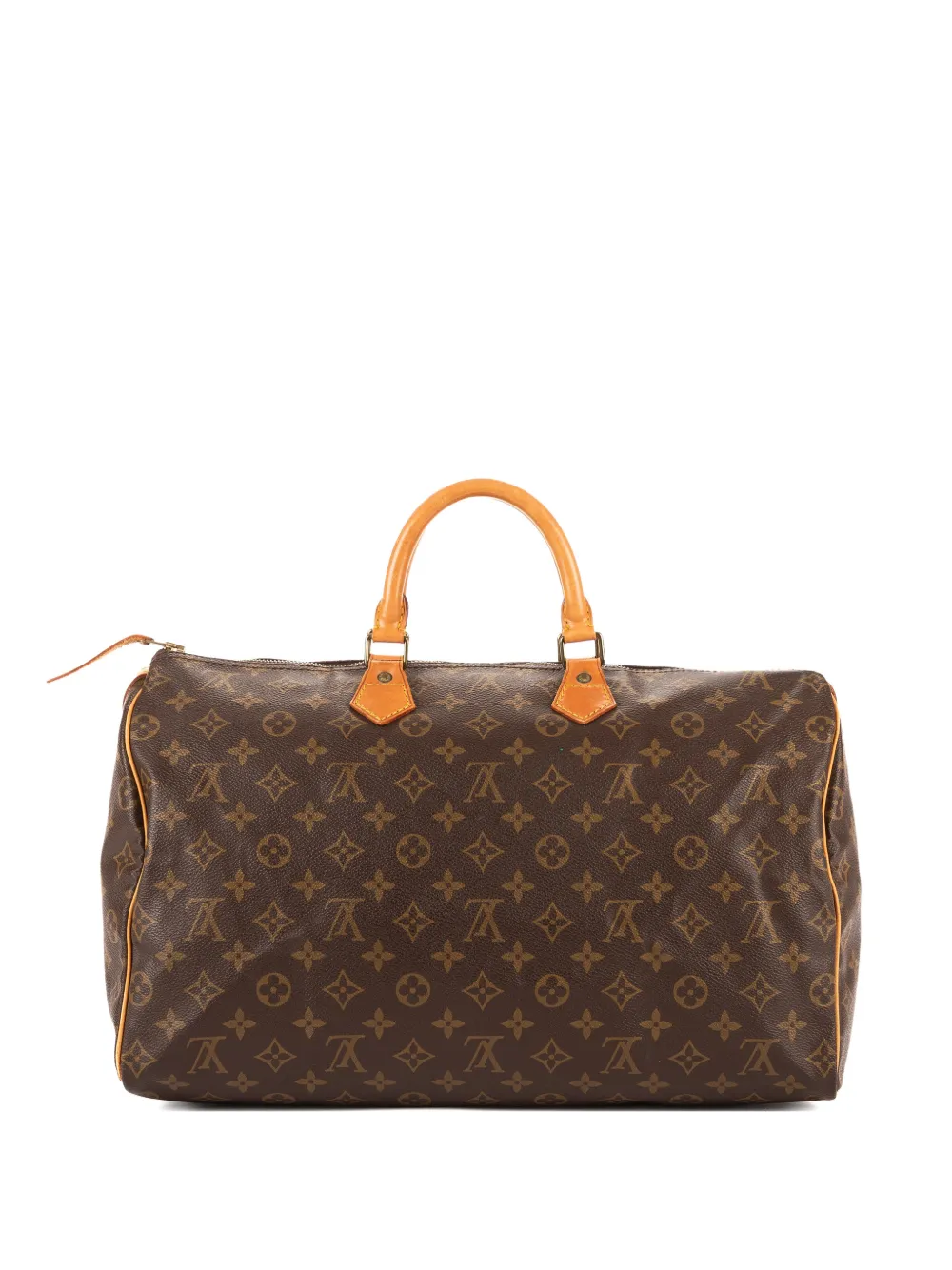 Louis Vuitton Pre-Owned 40 Speedy monogam-canvas tote bag - Marrone