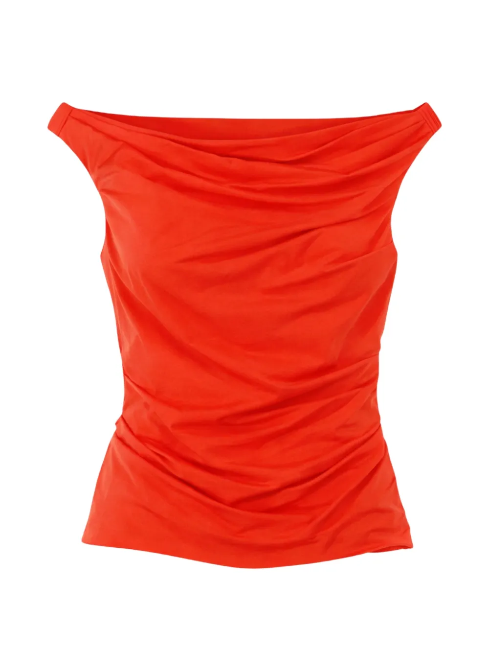 Simkhai Maisel draped blouse - Arancione