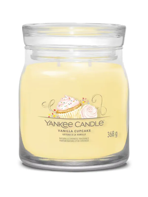 Yankee Candle Medium Jar Candle, Vanilla Cupcake